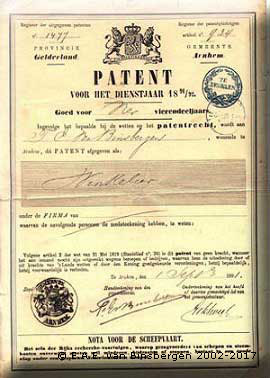 Patentrecht voorzijde