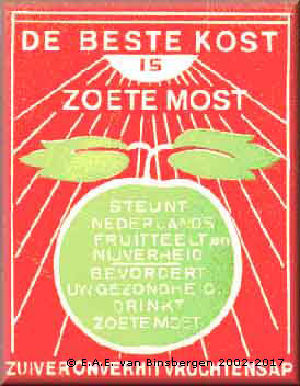 Sticker Zoete Most